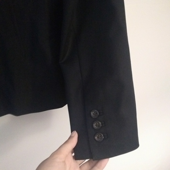 Banana Republic Black Two Button Workwear Blazer - Picture 4 of 8